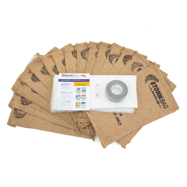 Garage Door Kit | Single-Wide — StormBag sandless sandbag flood protection