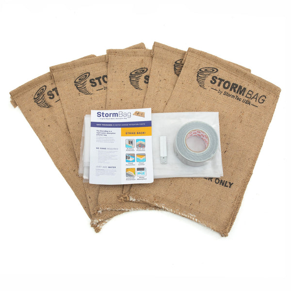 Door Kit | Single-Door — StormBag sandless sandbag flood protection