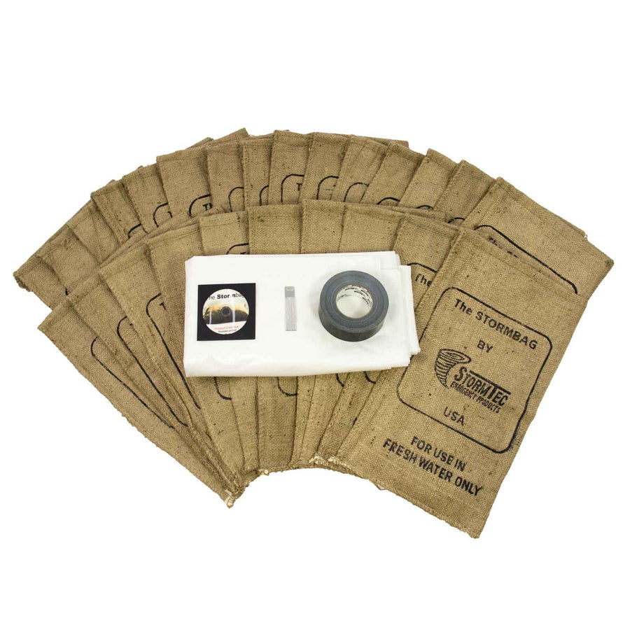 Garage Door Kit | Double-Wide — StormBag sandless sandbag flood protection